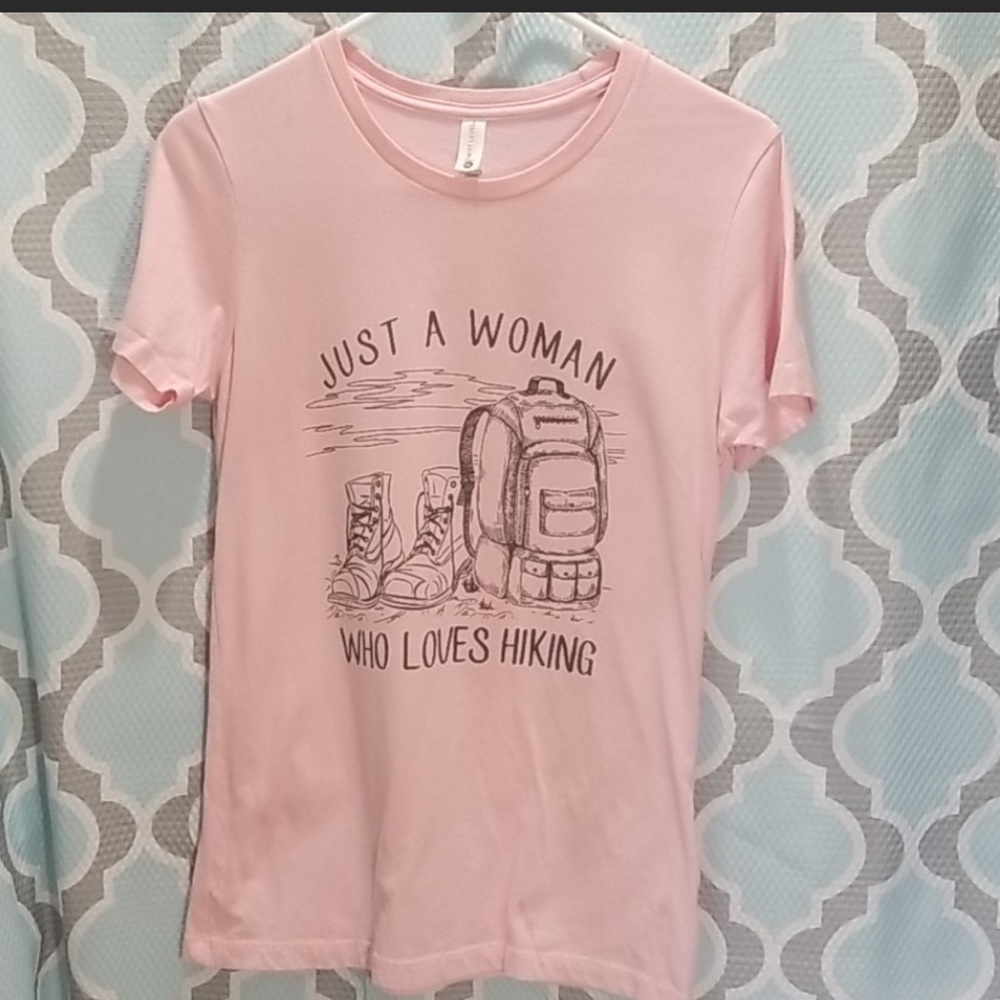 Woman’s hiking t-shirt